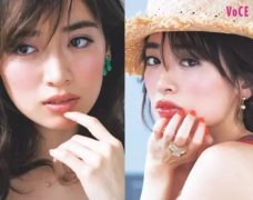 如果再涂抹上藏青色的睫