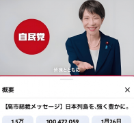 高市早苗的支持者中