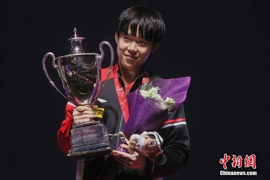 王楚钦多哈夺冠展望洛杉矶奥运，樊振东马龙助