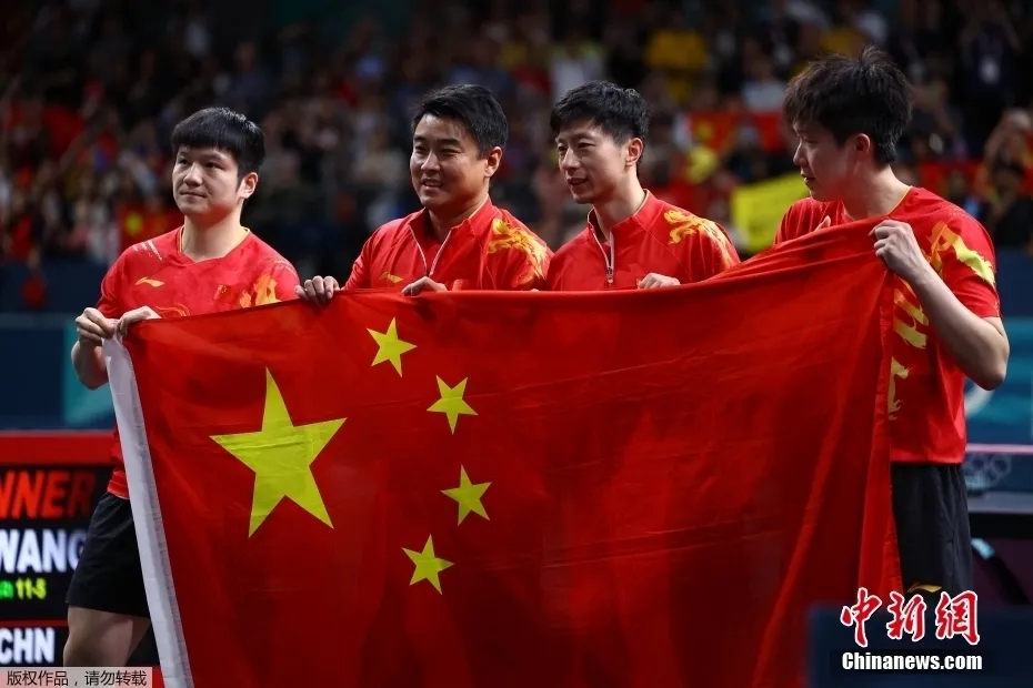 王楚钦多哈夺冠展望洛杉矶奥运，樊振东马龙助